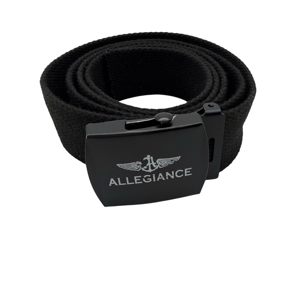 Allegiance Black Brentling Unisex Belt OS